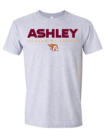Ashley High School Sport Grey T-Shirt - Orders due Monday, June 5, 2023